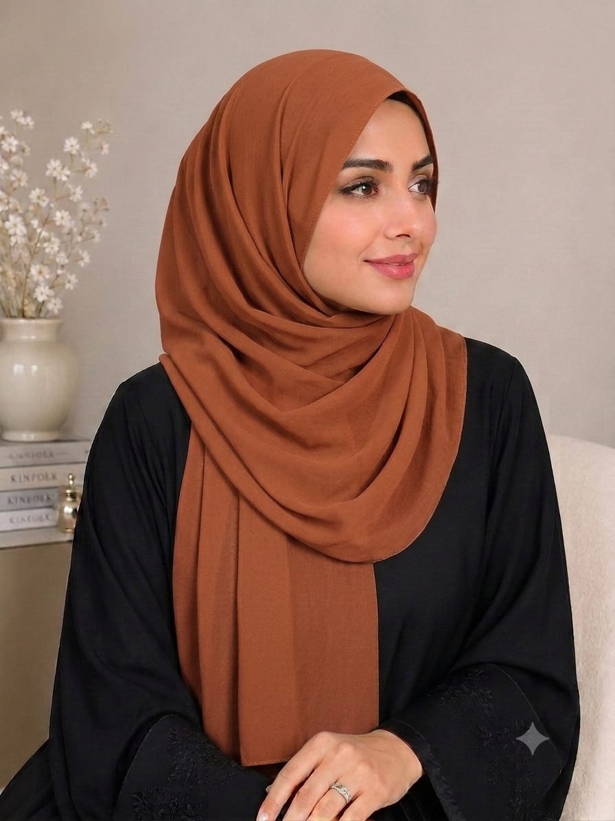 Premium China Chiffon Georgette Hijab ā Soft & Elegant