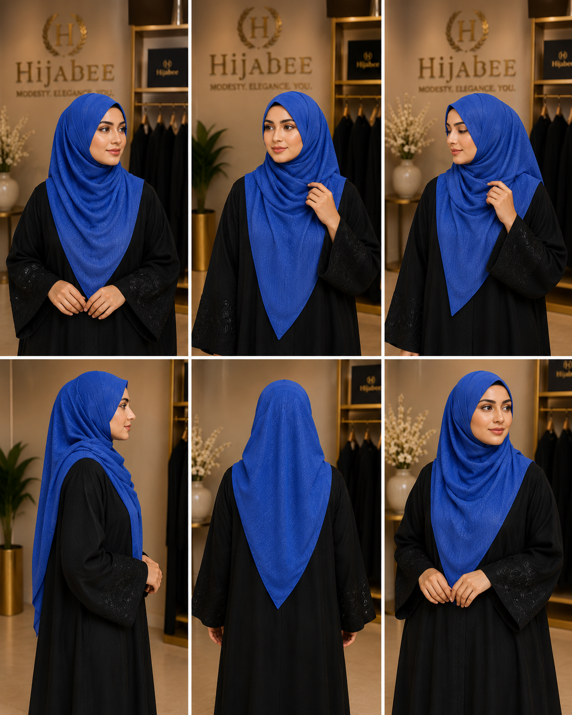 Imported Jersey Hijab – Soft & Stretchable