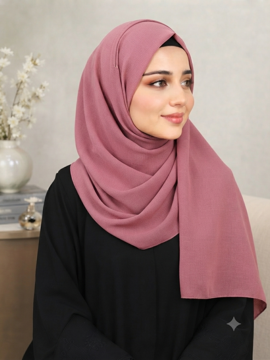 Premium China Chiffon Georgette Hijab – Soft & Elegant