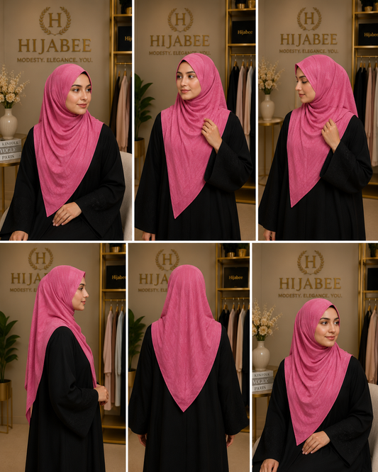 Imported Jersey Hijab – Soft & Stretchable